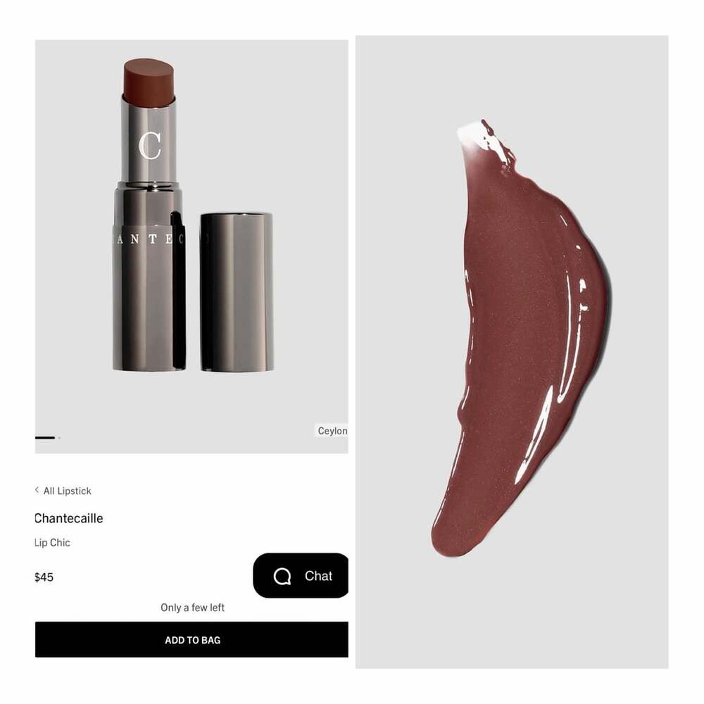 Chantecaille Lip Chic Lipstick in Shade Ceylon. NIB!